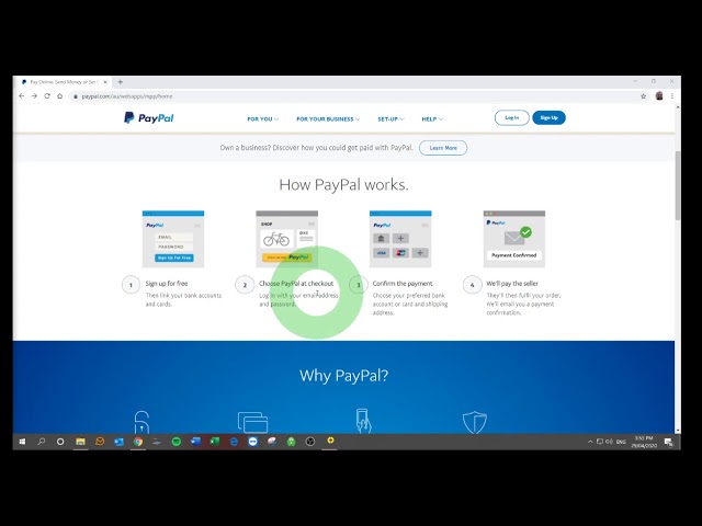 PayPal part 3 Buying online