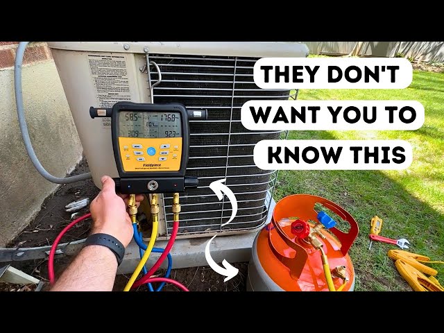 How To PROPERLY Recharge Your Air Conditioner