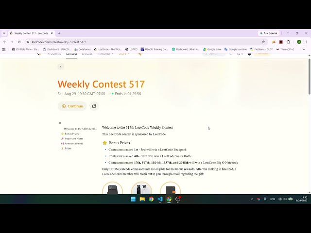 Leetcode Weekly Contest 517 Solutions(ABCD) + Screencast(#40 worldwide!)