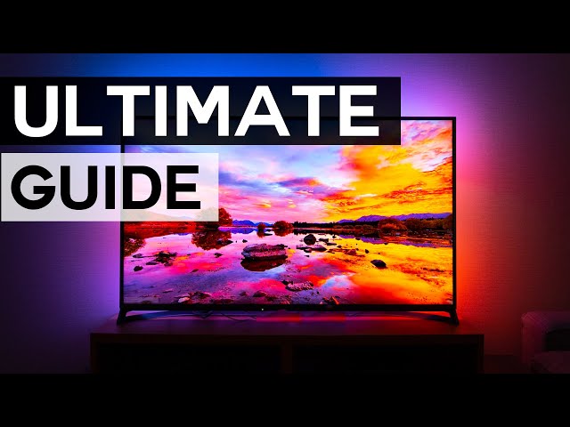 The ULTIMATE Guide to Building an Ambilight TV with Hyperion