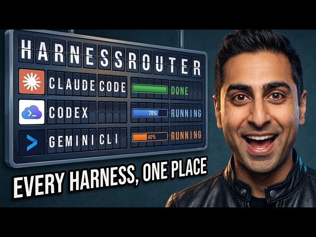 HarnessRouter: Run Claude Code, Codex & Gemini CLI From One Place (Free)