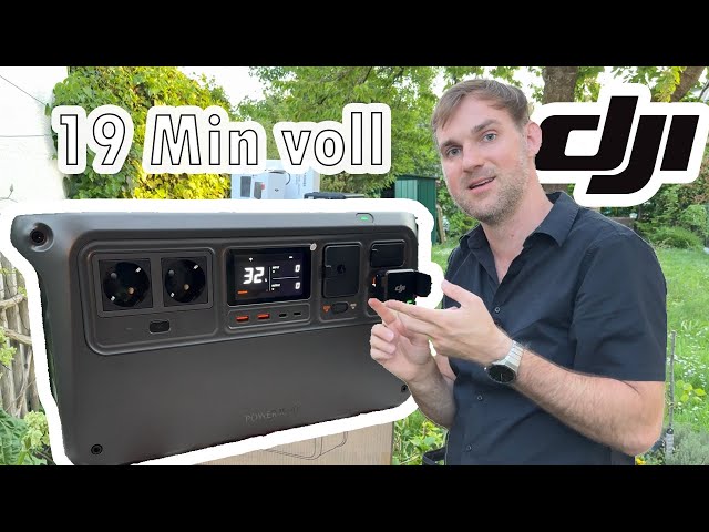 DJI takes the next step | Video production "camping" battery for professionals | DJI Power 1000 r...