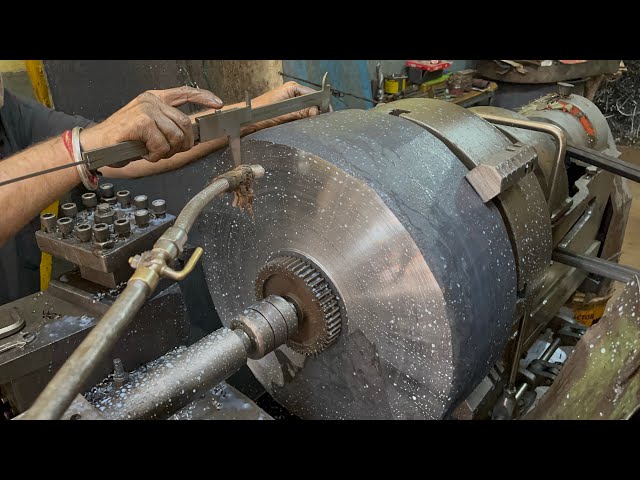 Metal Spinning Facing and Boring Technique | Forging job