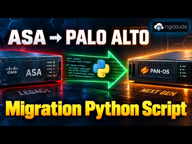 Cisco ASA to Palo Alto Migration with Python | Full Automation Demo | By Nitin Tyagi