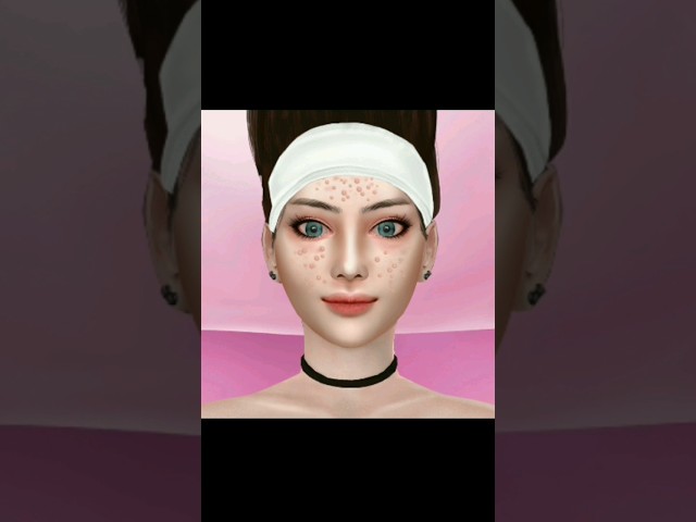 face treatment 😮💥 #shorts #treatment #games #asmr #facetreatment