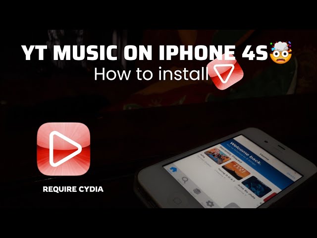 HOW TO INSTALL YT MUSIC ON IPHONE 4S.....