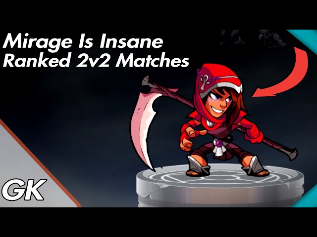 Mirage Is Insane! Ghost Krucial Plays Brawlhalla!