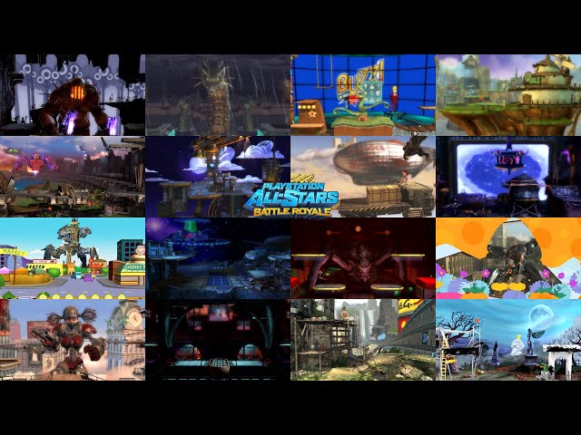 Every Transition Hazard in Every Stage - PlayStation All Stars Battle Royale