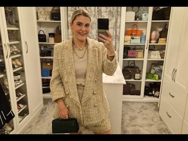 From Balmain Power Suits to Alice & Olivia Playful Chic — What I Wore This Week (Designer Edition)