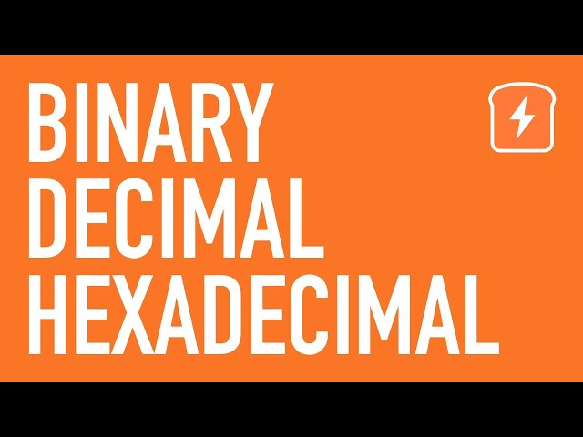 Binary, Hexadecimal, and Decimal Conversion – Simple Explanation | Basic Electronics