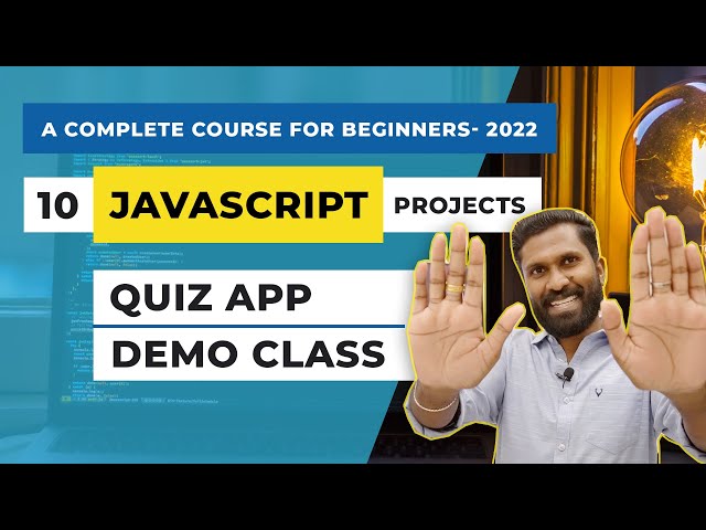 JavaScript Project - Quiz App | JavaScript Demo Class
