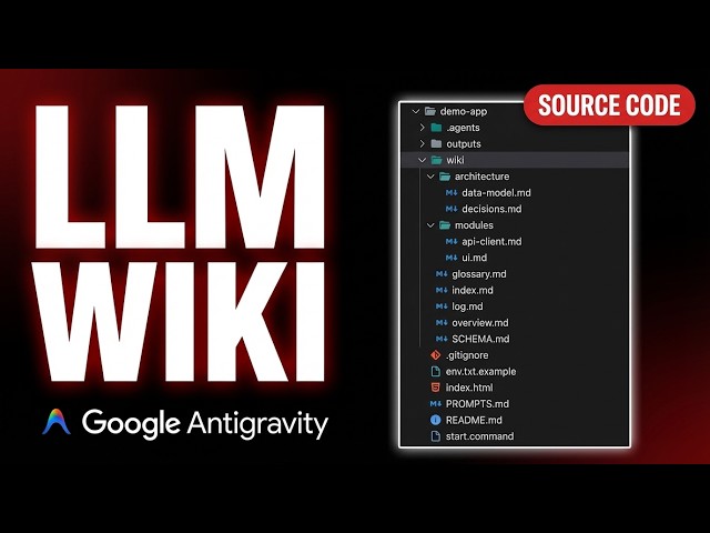 I Built an LLM Wiki for Antigravity - Here’s how it works