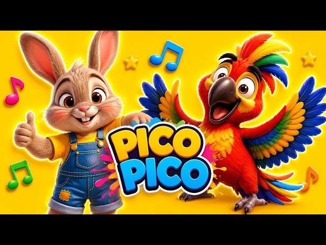 Piky Songs - Pico Pico  🦜 |  (Cântece copii)