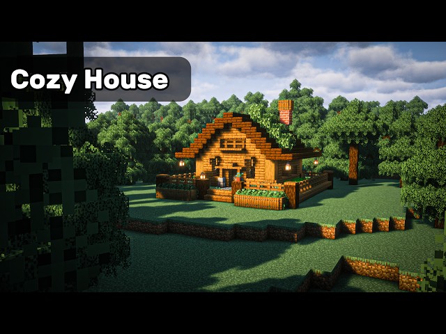 🔨Minecraft Easy Build Tutorial ::Cozy House🔨