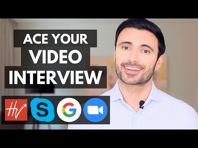 8 Tips To ACE Your Video Interview