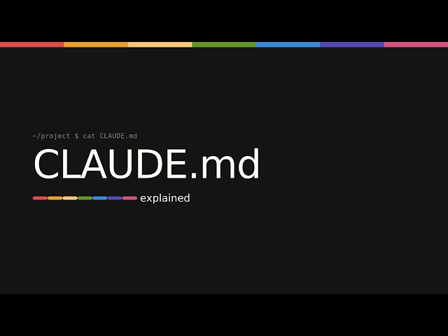 Stop Repeating Yourself to Claude Code — Master CLAUDE.md