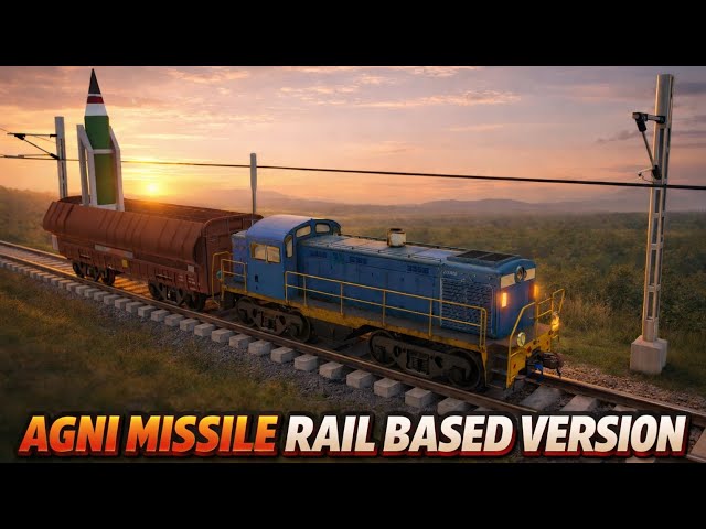 Agni Missile Rail Based Version 3D Model | Prisma3D Train Missile Tutorial #prisma3d 