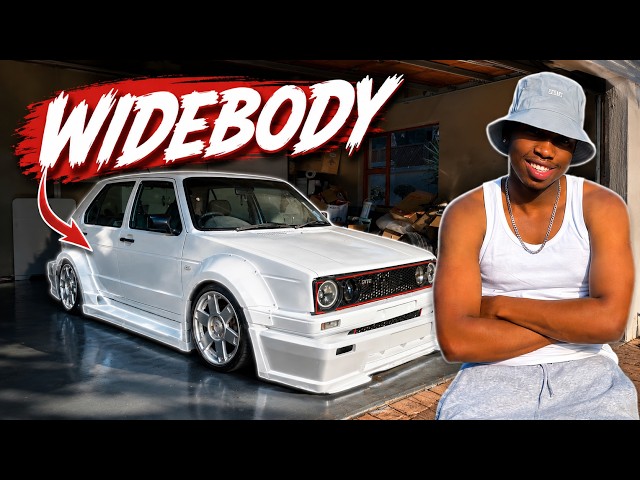 ADDING A WIDEBODY KIT ON MY CITI GOLF!!