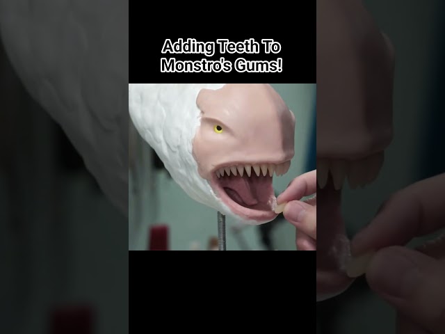 Sometimes, you need a bit more gums for Monstro's teeth! See the whole video on Clayformations