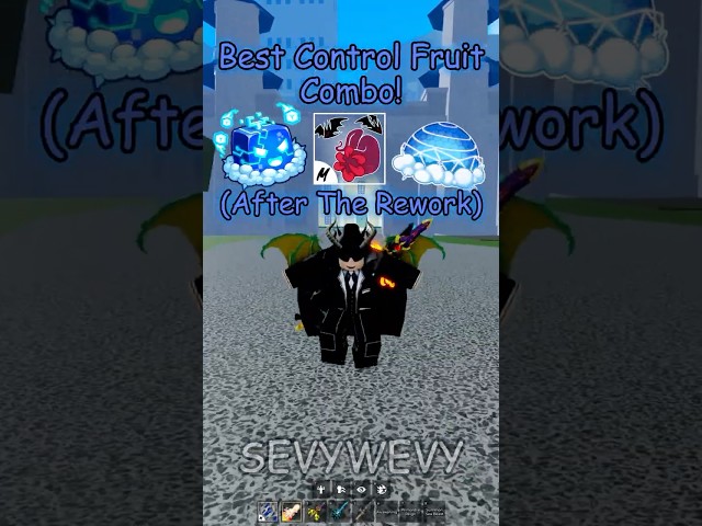 Best Reworked Control Fruit Combo! #roblox #bloxfruits #shorts