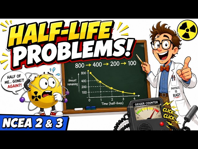 Radioactive Half-Life problems NCEA