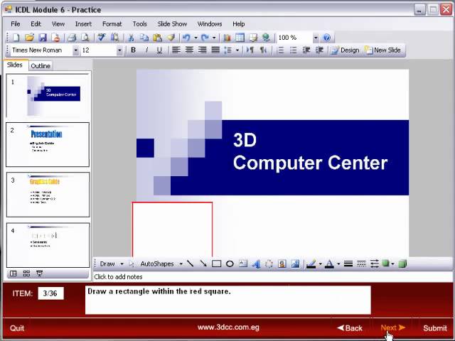 International Computer Driving License - ICDL  Tutorial