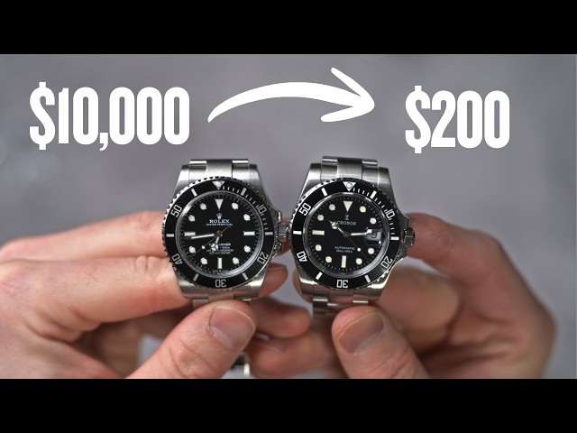 $10,000 Rolex Submariner V.S. $200 Alternative