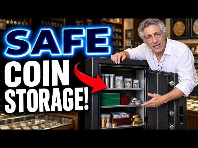 Coin Dealer Shows How to SAFELY Store Your Silver, Gold, And Coins!