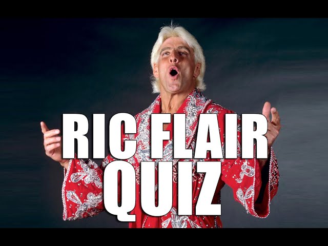 WWE Ric Flair Wrestling Trivia - Sports Entertainment Quiz