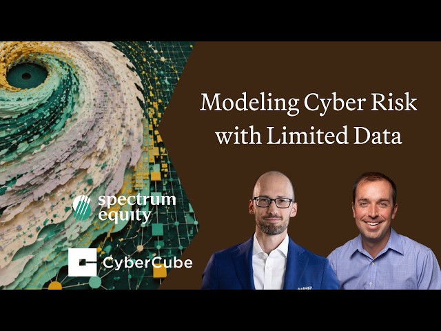 Modeling Risk with Limited Data | CyberCube's Jon Laux