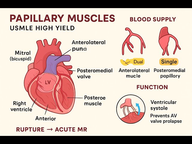 CORONARY ARTERY AND VEIN ANATOMY USMLE STEP 1 podcast