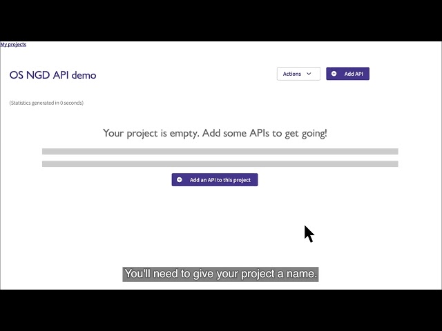 OS Data Hub Tutorial | How to use NGD API - Tiles