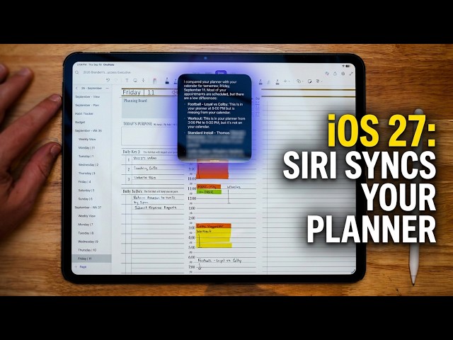 The iOS 27 Update That Changes Digital Planning Forever