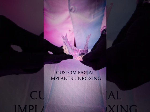 JAW ANGLE + CHIN Custom PEEK Jawline Implants 2025 - Newport Beach Plastic Surgery