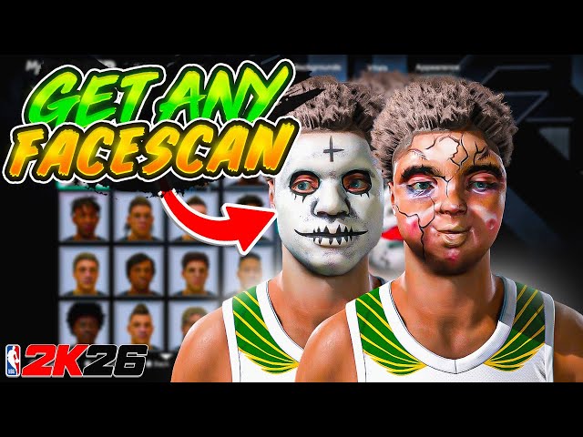 HOW TO GET ANY FACESCAN IN NBA 2K26! #1 FACESCAN TUTORIAL! HOW TO GET EVERY FACESCAN TO WORK 2K26!