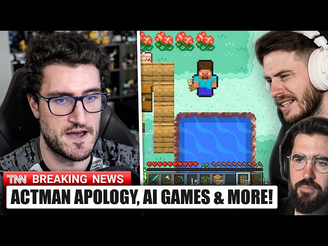Actman Apology, AI Merges Games & More!