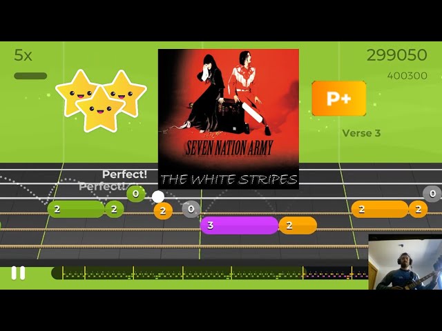 Seven Nation Army - The White Stripes - Level 4 Main Riff - Yousician