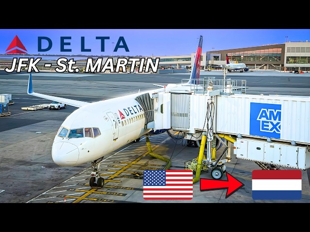 I FINALLY Made it to St. Martin! | Delta Airlines 757 JFK–St. Martin
