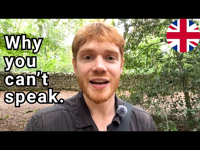 Why you can understand English but can’t speak it