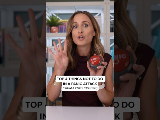 Top 4 Things Not To Do In A Panic Attack