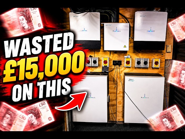 Wasting £15,000 on Battery Storage