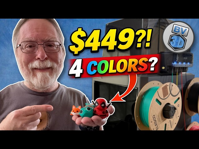 $449 Enclosed CoreXY with 4 Colors? | Elegoo Centauri Carbon 2