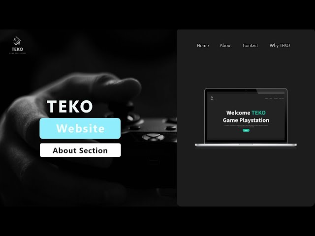 Build a Amazing static  website - About Section