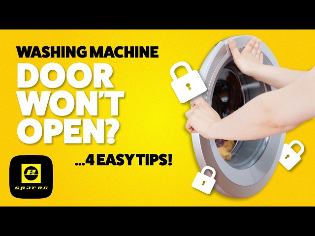 How to Release a STUCK Washing Machine Door