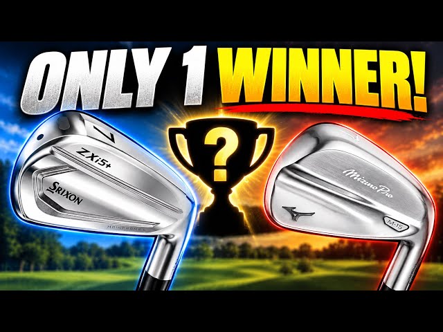 Srixon ZXi5+ vs Mizuno Pro M-15… This Was WAY TOO CLOSE! 