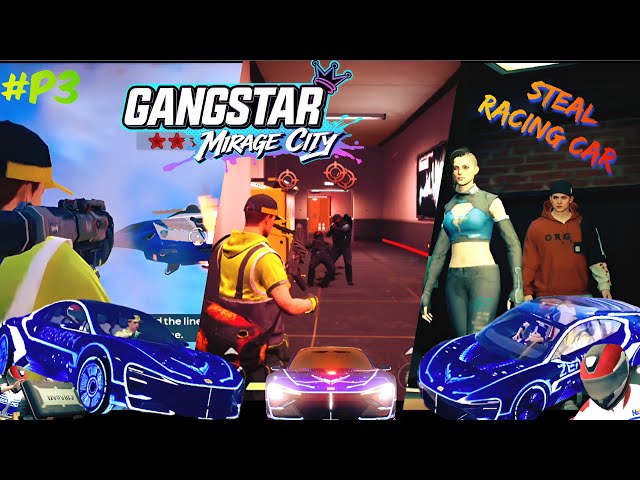 Stealing Racing Car 🏎️ in Gangster Mirage City @GamerThirst 