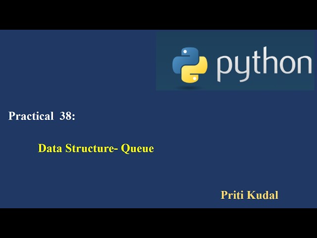 Lecture 39  Data Structure  Queue