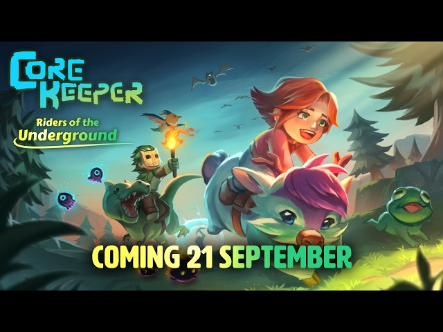 Core Keeper - Riders of the Underground - Coming September 21st
