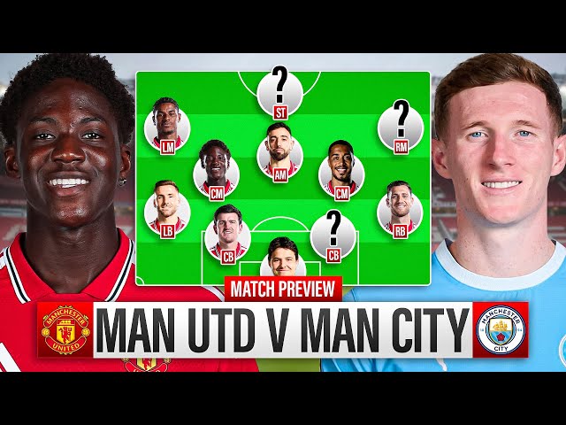 BIGGEST TEST SO FAR! Mainoo vs Anderson! | Man Utd vs Manchester City Preview 
