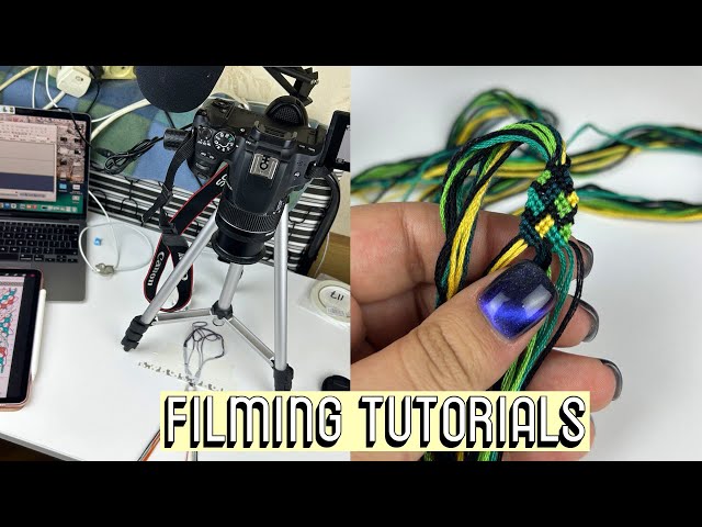 FILMING TUTORIALS & CATCHING UP [CC] || Vlog #23